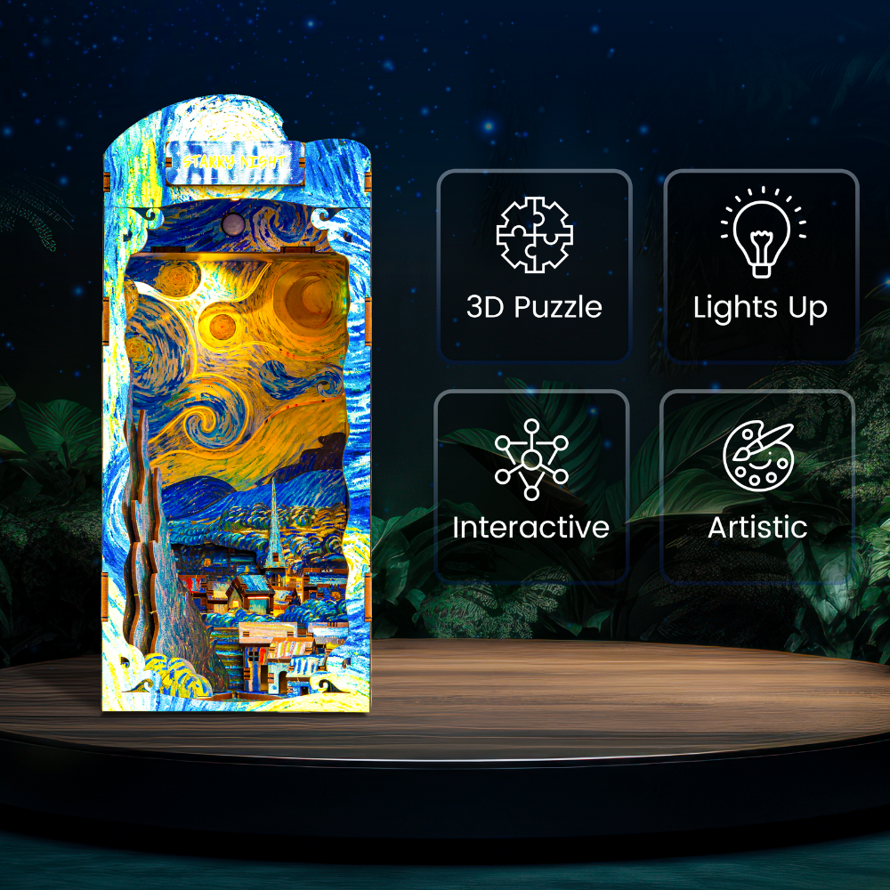 Starry Night Book Nook Kit