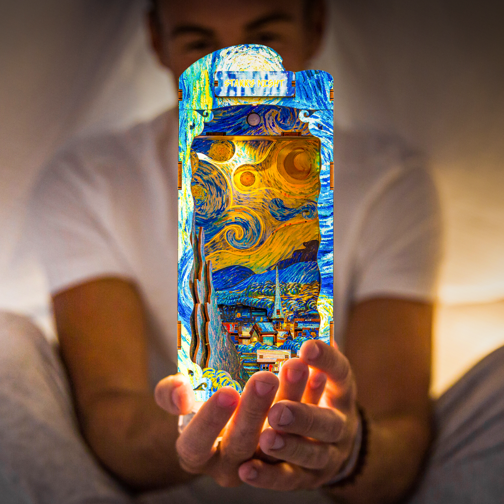 Starry Night Book Nook Kit