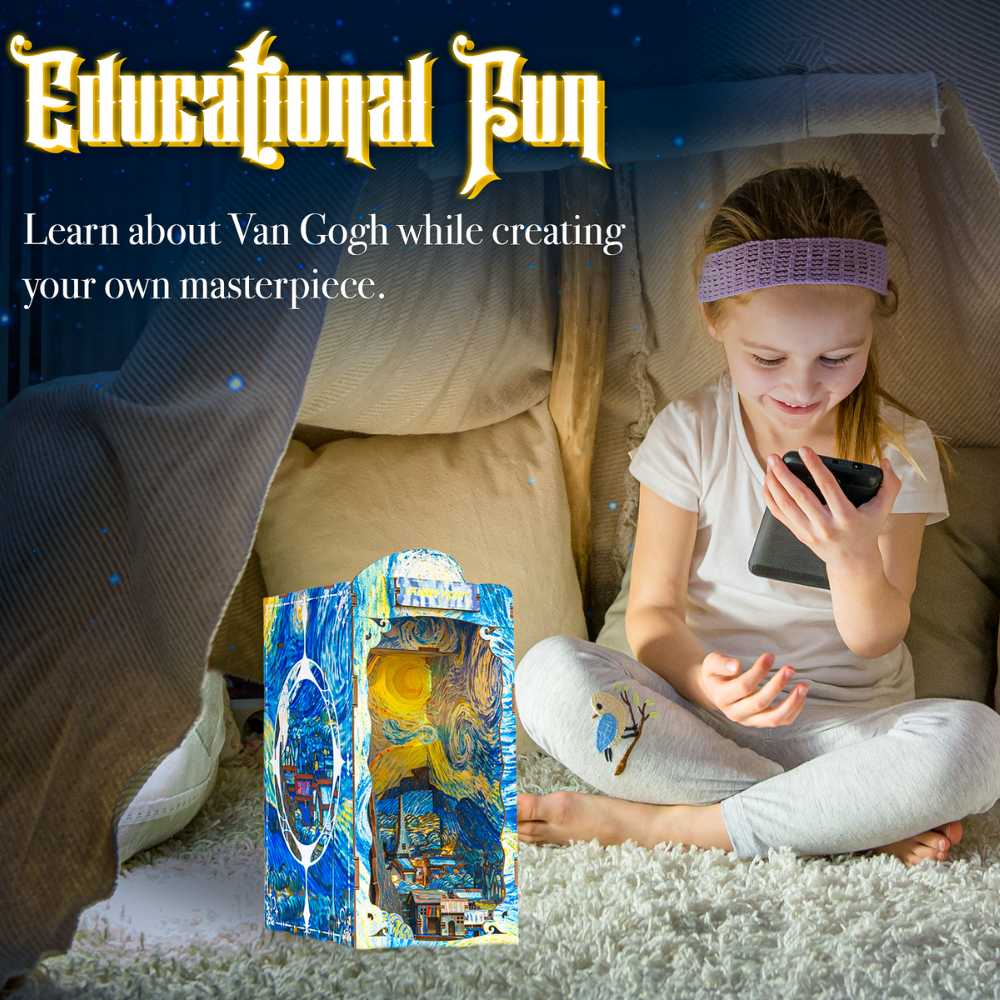 Starry Night Book Nook Kit