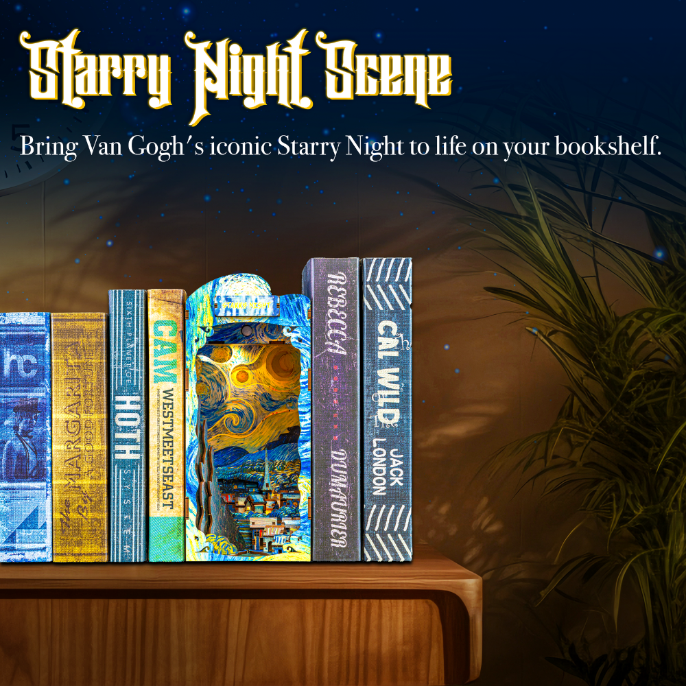 Starry Night Book Nook Kit