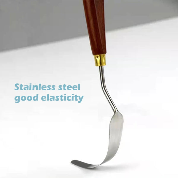 Soft Stainless Steel Painting Scraper/Palette Knife