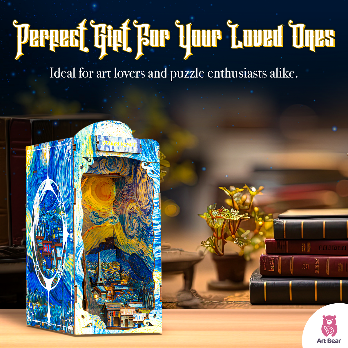 Starry Night Book Nook Kit