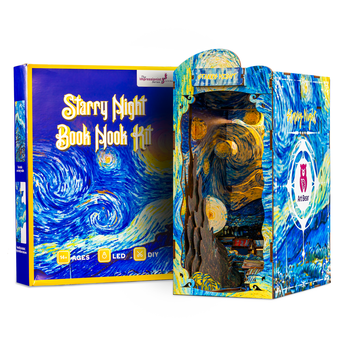 Starry Night Book Nook Kit
