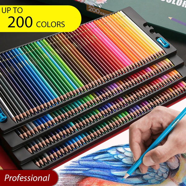 Professional Watercolor/Drawing Colored Pencils Available in 48, 72, 120, 150 or 200