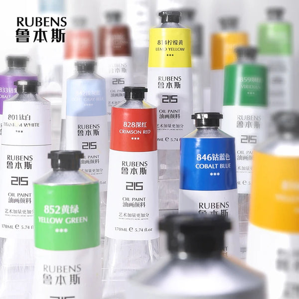 Paul Rubens Oil Paint Colors 170ml Large Capacity Tubes