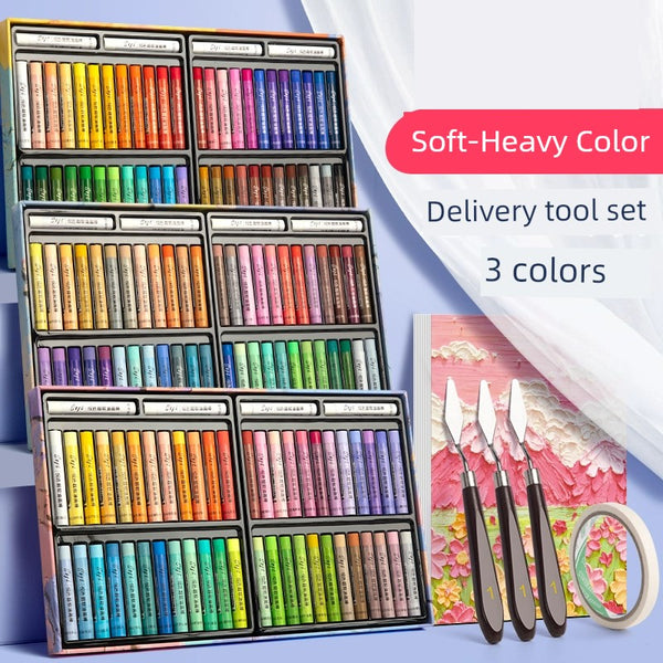 Oil Pastels Kits with Tools