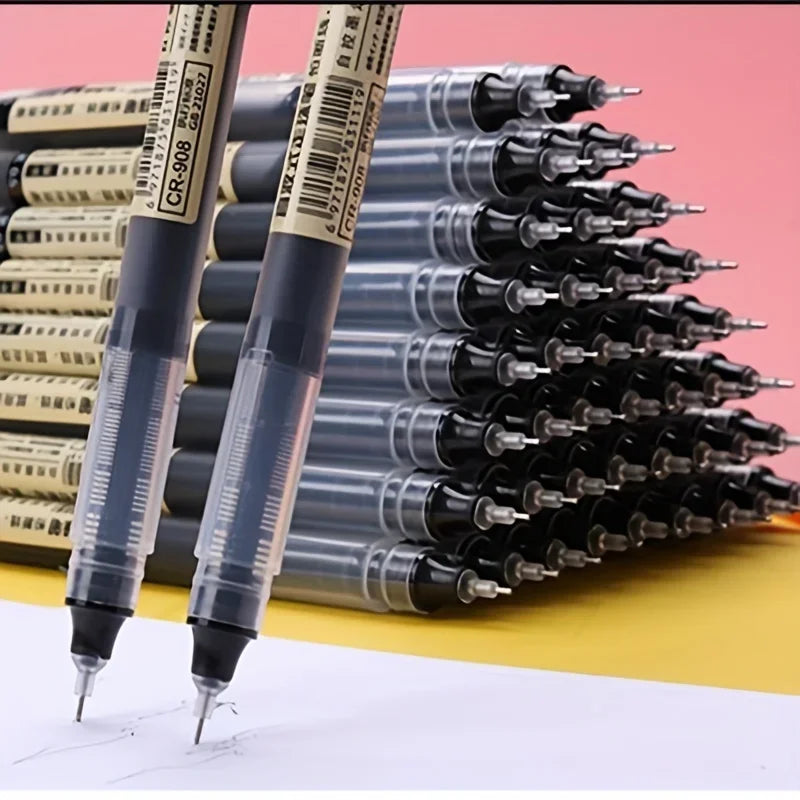 High Quality Needle 10 Piece Gel Pen Set