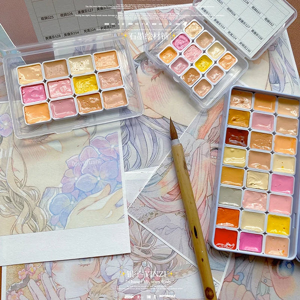 Handmade Brand Watercolor Skin Tones