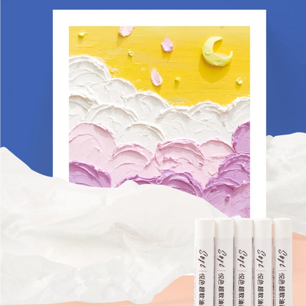 Soft Oil Pastel Kits with Bonus Tools