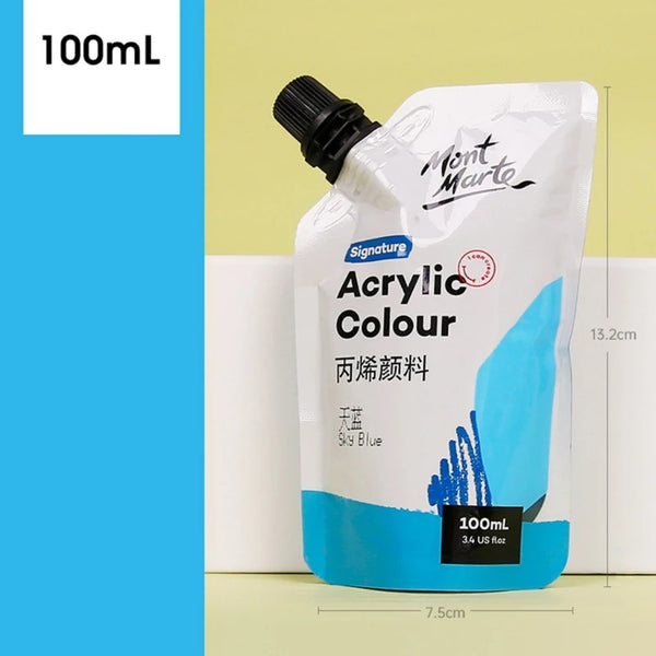 100ml Acrylic Paint Pouches