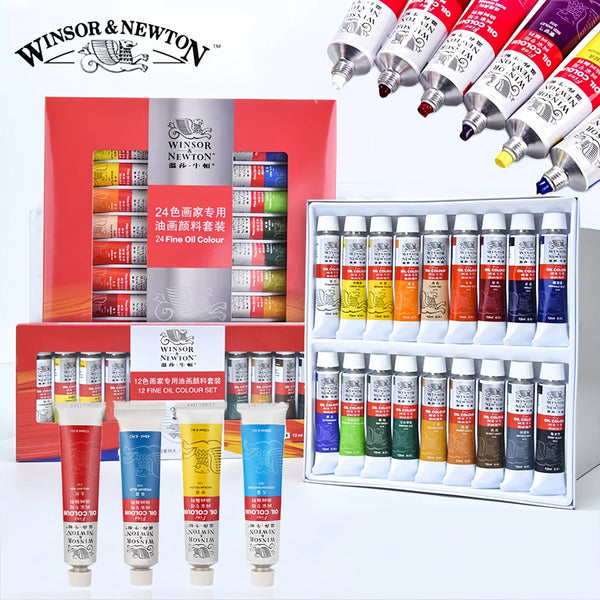 Winsor & Newton 12/18/24 Professional Oil Paints 12ml Tubes