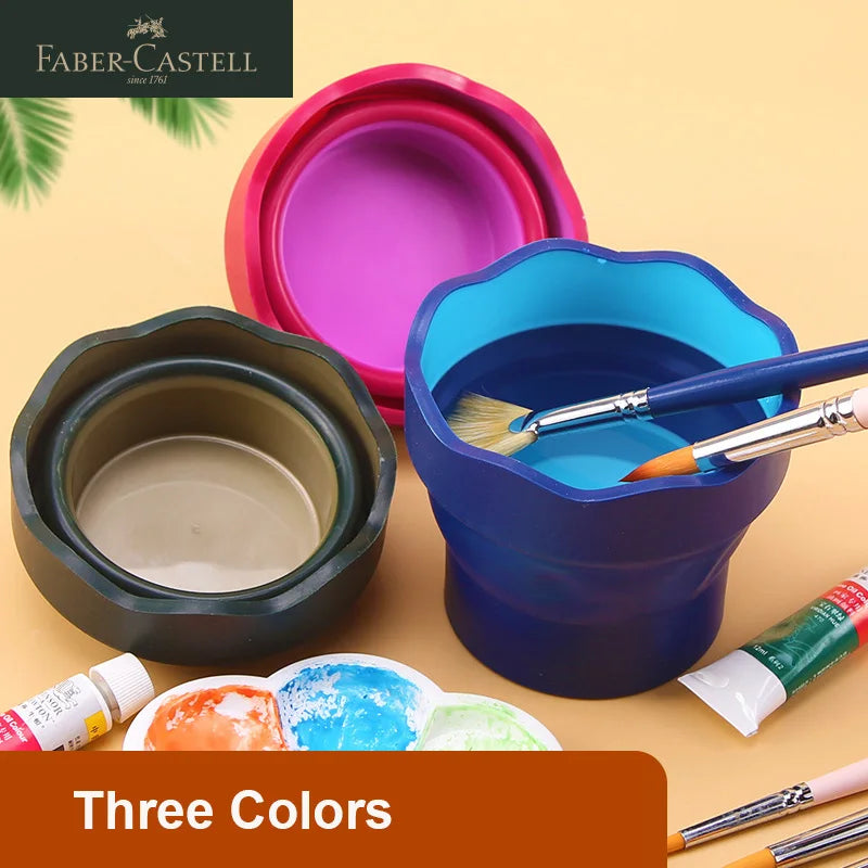 Faber Castell Telescopic Watercolor Paint Washing Bucket