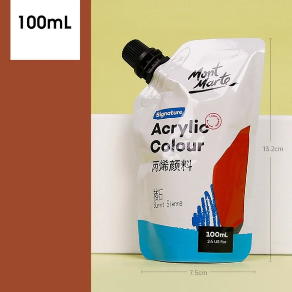 100ml Acrylic Paint Pouches