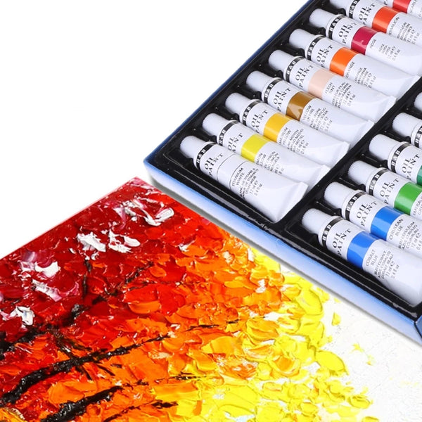 24 Colors Professional H & B Oil Painting Set