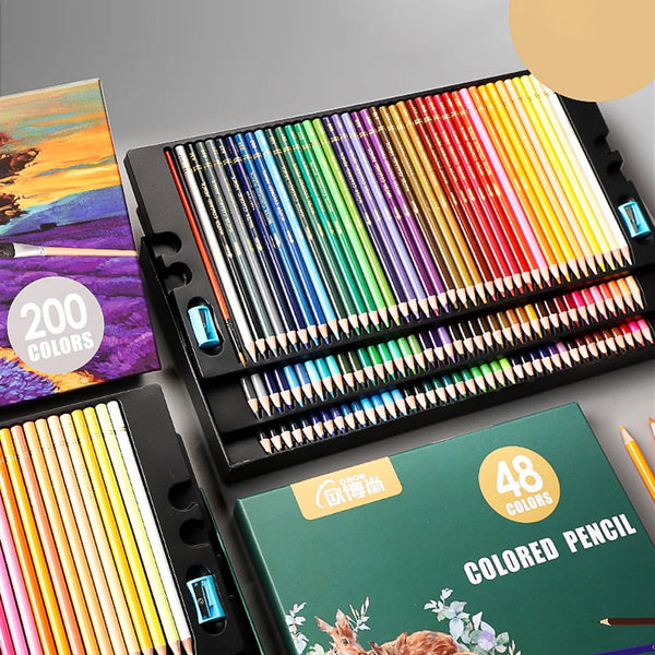 Professional Watercolor/Drawing Colored Pencils Available in 48, 72, 120, 150 or 200