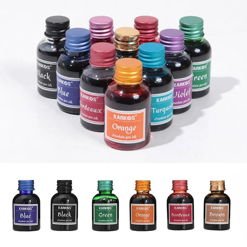 30ml Ink Bottle for Fountain Pens, Calligraphy and Ink Painting