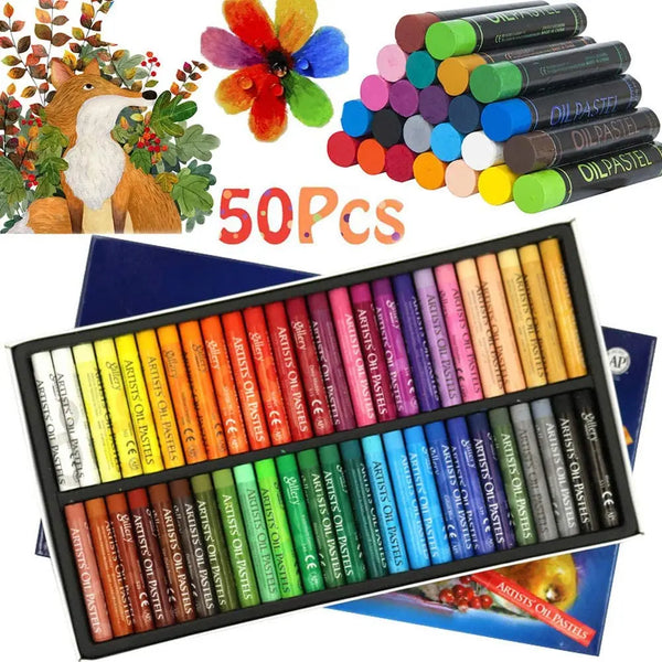 MUNGYO Professional Oil Pastel Sets 12, 25 or 50 Pieces