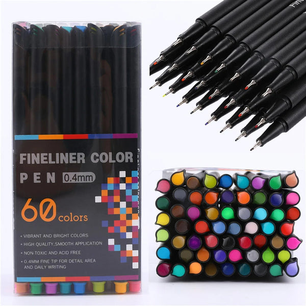 0.4mm Micron Colored Fine Liner Pen Set