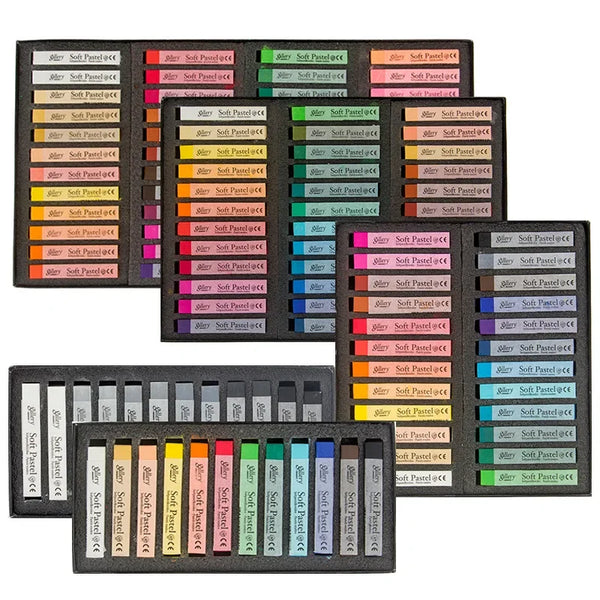 MUNGYO 12/24/36/48/72 Colors Soft Pastels/Chalks Kits