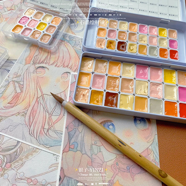 Handmade Brand Watercolor Skin Tones