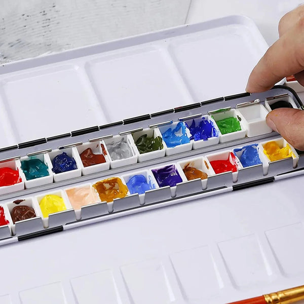 Watercolor Half Pan Palette